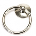 Bild 1 von O-Ringe und D-Ringe im Halter, als Zubehör für Hals- und Armbänder  / (Auswahl) O-Ring 35mm >> Silber