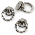 Bild 2 von O-Ringe und D-Ringe im Halter, als Zubehör für Hals- und Armbänder  / (Auswahl) O-Ring 20mm >> Silber >> Zink